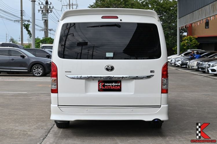 Toyota Ventury 2018 3.0 V Van ดีเซล ไม่ติดแก๊ส เกียร์อัตโนมัติ ขาว รูปที่ 4