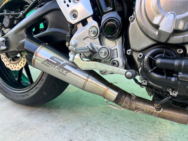 Yamaha MT-07 ปี2015 สีเทาแรมโบ รูปที่ 9