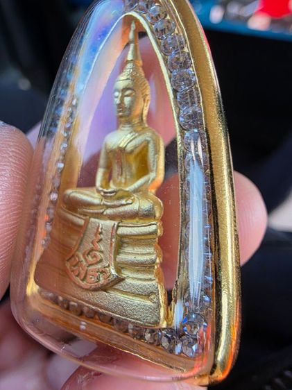 พระกริ่ง หลวงพ่อโสธร สีทอง สวยเก่าเก็บ หายาก รุ่นเก่า เดิมๆ ขายตามสภาพ ของที่บ้าน พร้อมส่งครับ รูปที่ 11