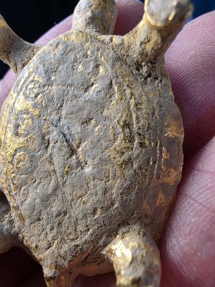 เต่าสีทอง เนื้อโลหะ สวยของเก่าเก็บ รุ่นเก่า หายากเดิมๆ ขายตามสภาพของที่บ้าน พร้อมส่งครับ รูปที่ 12