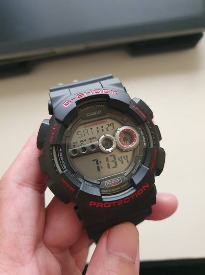 ดำ นาฬิกา G-Shock รุ่น GD 100 ของแท้ มือสอง
