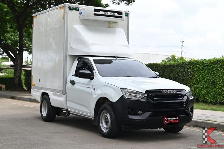 Isuzu D-MAX 2022 1.9 B Pickup ดีเซล ไม่ติดแก๊ส เกียร์ธรรมดา ขาว