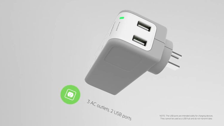 Belkin Wall Surge Protect ปลั๊ก เสถียรปลอดภัยกันไฟกระชาก 918 จูลส์ รูปที่ 7