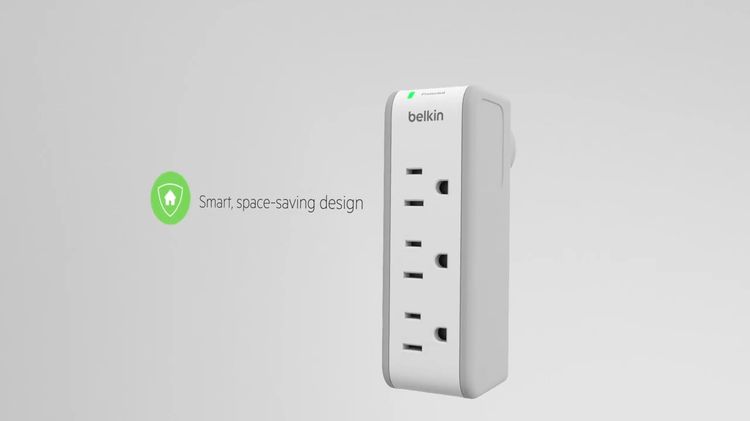 Belkin Wall Surge Protect ปลั๊ก เสถียรปลอดภัยกันไฟกระชาก 918 จูลส์ รูปที่ 8