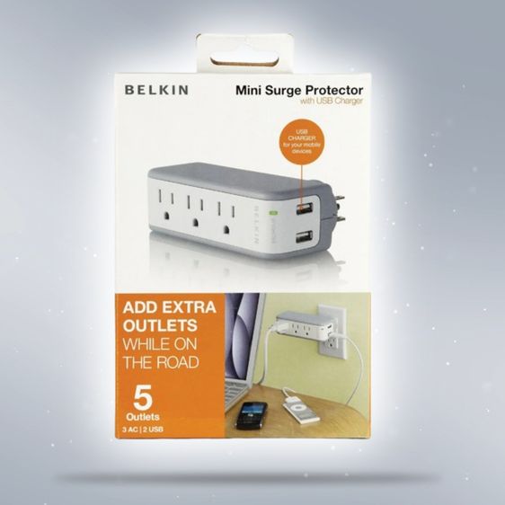 Belkin Wall Surge Protect ปลั๊ก เสถียรปลอดภัยกันไฟกระชาก 918 จูลส์ รูปที่ 14