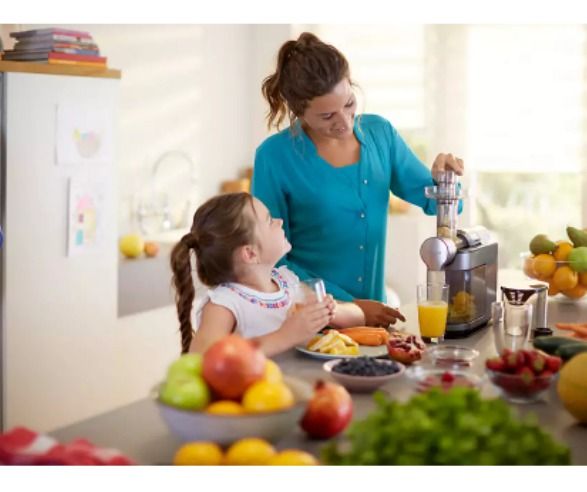 เครื่องสกัดน้ำผลไม้ สิ่งที่ดีที่สุดลงแก้ว Philips HR1947 30 รูปที่ 6