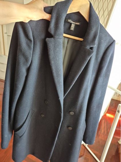 Double Breasted Navy Coat