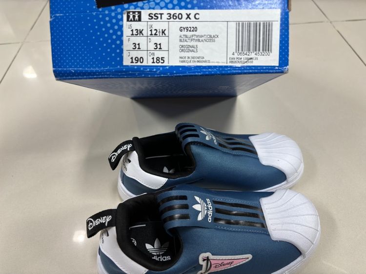 Adidas ของเด็ก ของแท้ ของใหม่ Adidas x Disney Super Star 360 x c รูปที่ 8