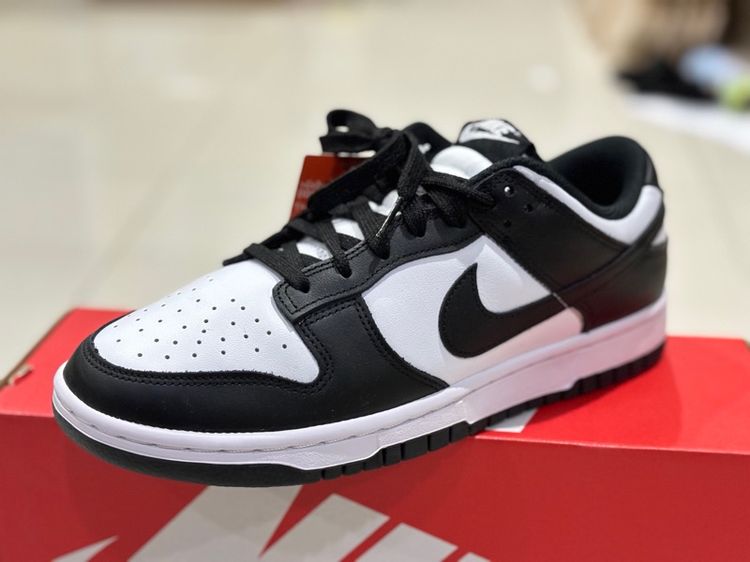 ดำ รองเท้าผ้าใบ UK 7.5 | EU 41 1/3 | US 8 ของแท้ ของใหม่ นอนกล่อง Nike Panda Nike Dunk Low Panda 