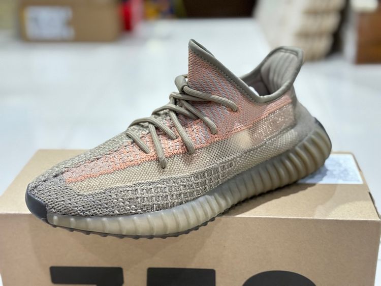 ผ้าใบ รองเท้าผ้าใบ UK 8.5 | EU 42 2/3 | US 9 ของแท้ มือสอง อุปกรณ์ครบ Adidas Yeezy 350 Santau Size 9us