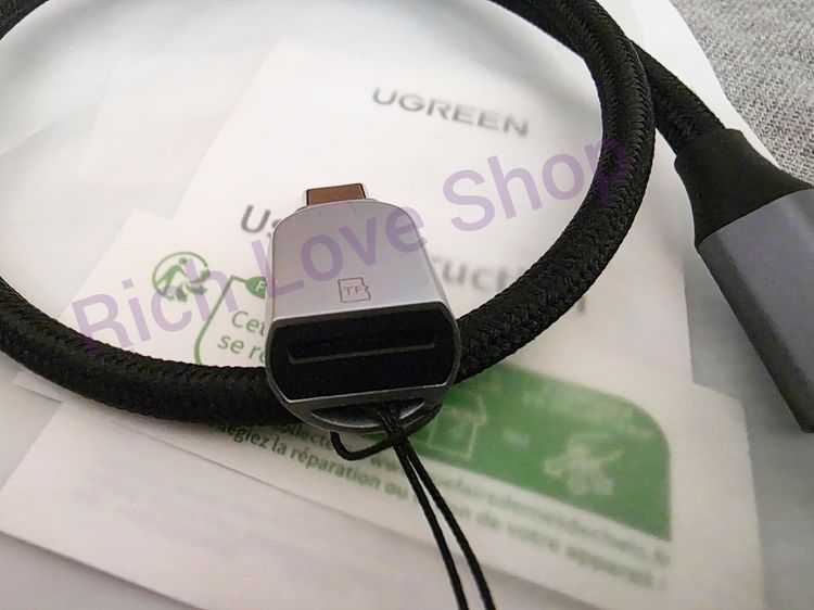 ขาย Micro SD - TF Reader OTG พร้อมสาย C to C 4K UGreen แท้ รูปที่ 3