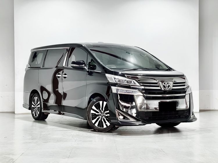 Toyota Vellfire 2019 2.5 Utility-car เบนซิน เกียร์อัตโนมัติ ดำ รูปที่ 3