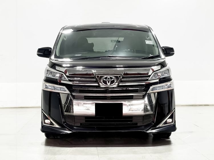 Toyota Vellfire 2019 2.5 Utility-car เบนซิน เกียร์อัตโนมัติ ดำ รูปที่ 2
