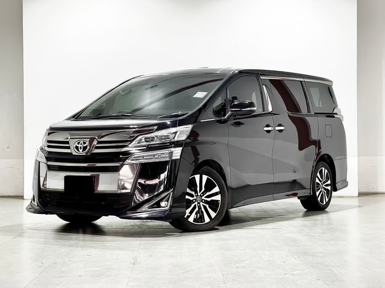 Toyota Vellfire 2019 2.5 Utility-car เบนซิน เกียร์อัตโนมัติ ดำ