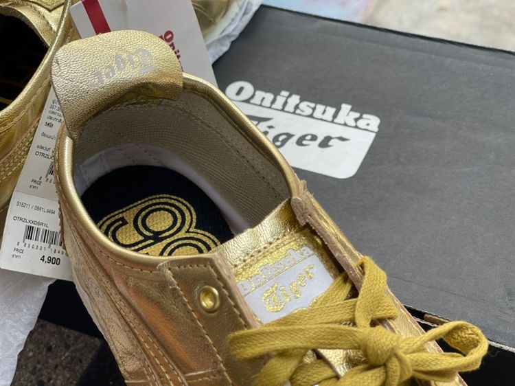ของแท้ ของใหม่ นอนกล่อง  Asics Onisuka Tiger  Mexico 66 Color สี Gold รูปที่ 6