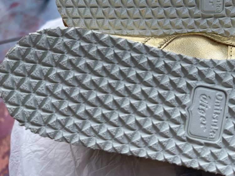 ของแท้ ของใหม่ นอนกล่อง  Asics Onisuka Tiger  Mexico 66 Color สี Gold รูปที่ 9