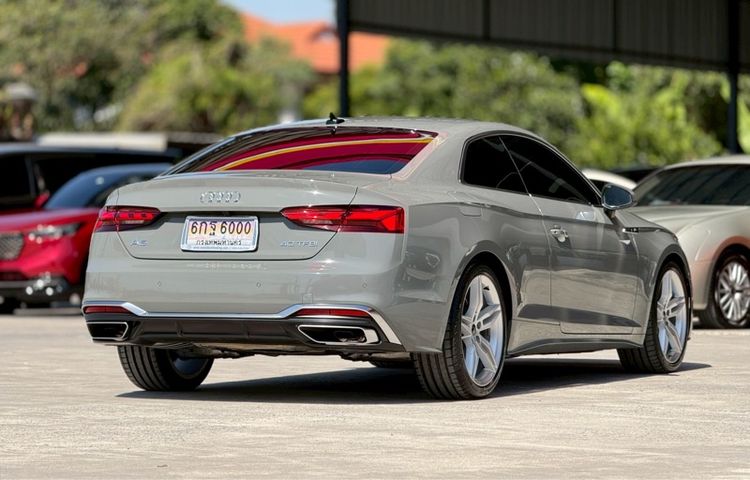 Audi Audi A5  2022 Sportback 40 TFSI S-Line Sedan เบนซิน ไม่ติดแก๊ส เกียร์อัตโนมัติ เทา รูปที่ 4