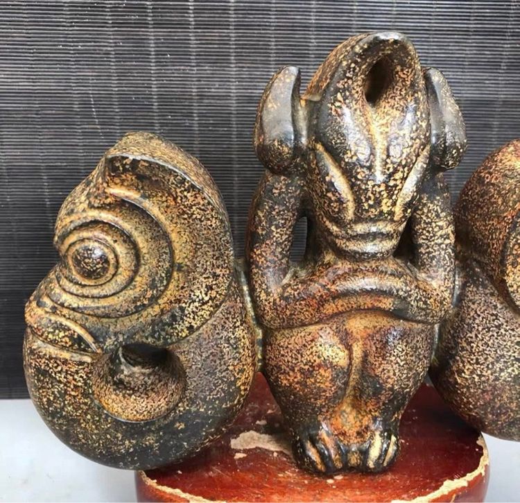 ❗️เครื่องประดับมังกรหมูเทพเจ้า พระอาทิตย์อุกกาบาตวัฒนธรรมหงซาน  สิงประดิษฐหยกโบราณ  รูปที่ 2