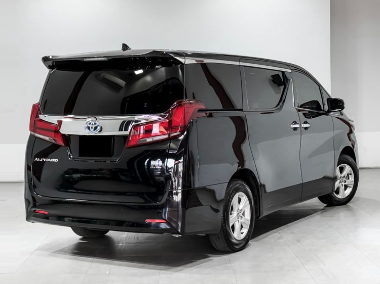 Toyota Alphard 2022 2.5 HV 4WD Utility-car ไฮบริด เกียร์อัตโนมัติ ดำ รูปที่ 4