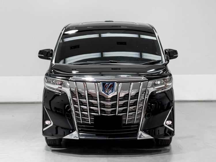 Toyota Alphard 2022 2.5 HV 4WD Utility-car ไฮบริด เกียร์อัตโนมัติ ดำ รูปที่ 2