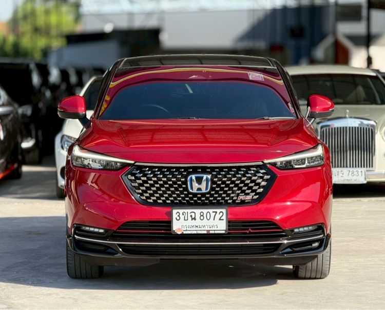 Honda HR-V 2022 1.5 e:HEV RS Utility-car เบนซิน ไม่ติดแก๊ส เกียร์อัตโนมัติ แดง รูปที่ 2