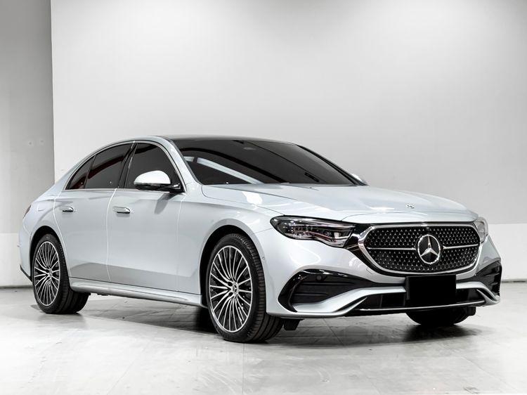Mercedes-Benz E-Class 2025 E350 Sedan ปลั๊กอินไฮบริด (PHEV) เกียร์อัตโนมัติ บรอนซ์เงิน รูปที่ 3