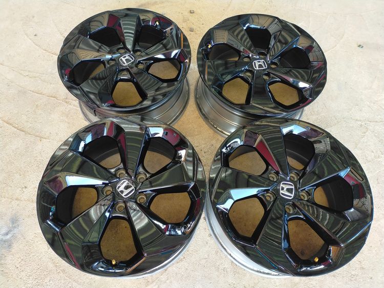 แม็กฮอนด้า ขอบ18สีอบpowder coat ใส่ accord HRV CRV อื่นๆ 5 รู 114 รูปที่ 10