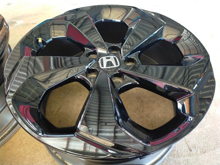 แม็กฮอนด้า ขอบ18สีอบpowder coat ใส่ accord HRV CRV อื่นๆ 5 รู 114 รูปที่ 3