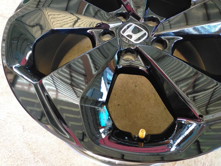แม็กฮอนด้า ขอบ18สีอบpowder coat ใส่ accord HRV CRV อื่นๆ 5 รู 114 รูปที่ 7