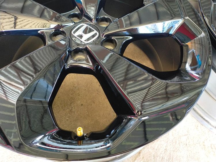 แม็กฮอนด้า ขอบ18สีอบpowder coat ใส่ accord HRV CRV อื่นๆ 5 รู 114 รูปที่ 8