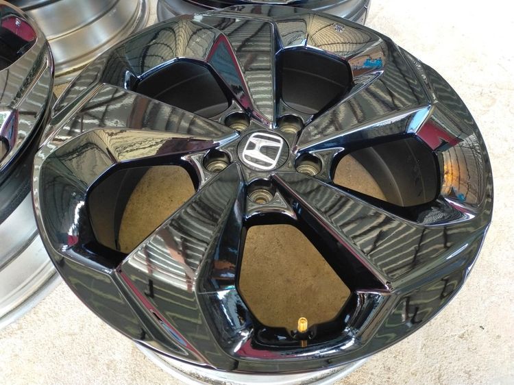 แม็กฮอนด้า ขอบ18สีอบpowder coat ใส่ accord HRV CRV อื่นๆ 5 รู 114 รูปที่ 2