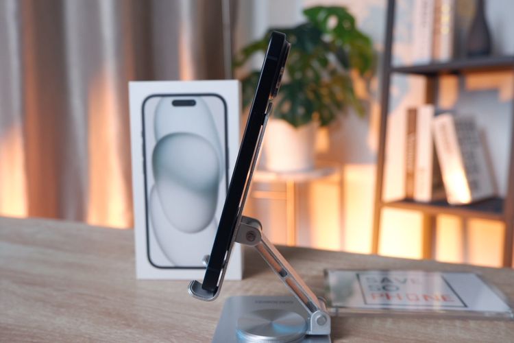 iPhone 15 128GB สี Black เครื่องสวย ราคาเพียง 16,900.- มีประกันร้าน 60วัน รูปที่ 3