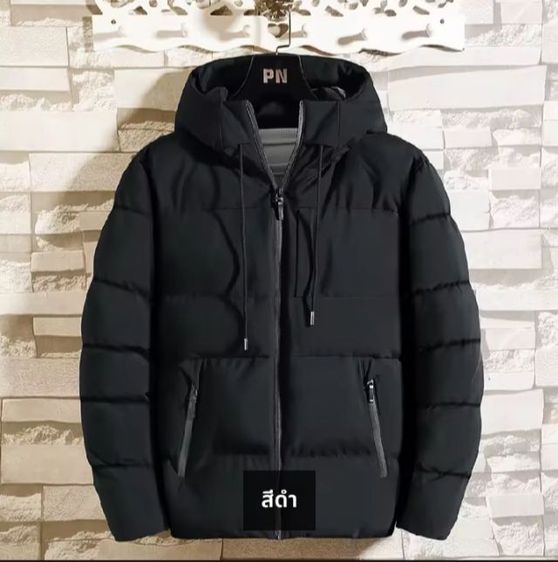 แขนยาว เสื้อแจ็คเก็ต | เสื้อคลุม เสื้อกันหนาวบุนวมมีฮู้ด เสื้อกันหนาวแบบลำลองชายหญิง M-4xl