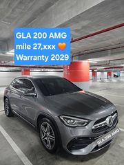 ขาย Benz GLA200 AMG 2021ไมล์ Warrantyศูนย์ ถึง2029(2572) 27,000 km มือเดียว