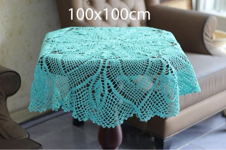 ผ้าปูโต๊ะ ถักโครเชต์