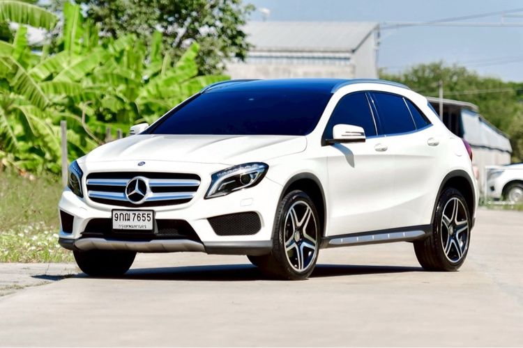 Mercedes-Benz GLA-Class 2017 GLA250 Utility-car เบนซิน ไม่ติดแก๊ส เกียร์อัตโนมัติ ขาว รูปที่ 4