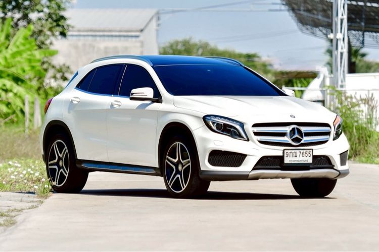Mercedes-Benz GLA-Class 2017 GLA250 Utility-car เบนซิน ไม่ติดแก๊ส เกียร์อัตโนมัติ ขาว รูปที่ 2
