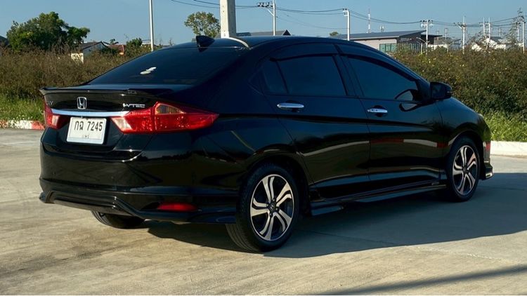 Honda City 2016 1.5 Sv i-VTEC Sedan เบนซิน ไม่ติดแก๊ส เกียร์อัตโนมัติ ดำ รูปที่ 2