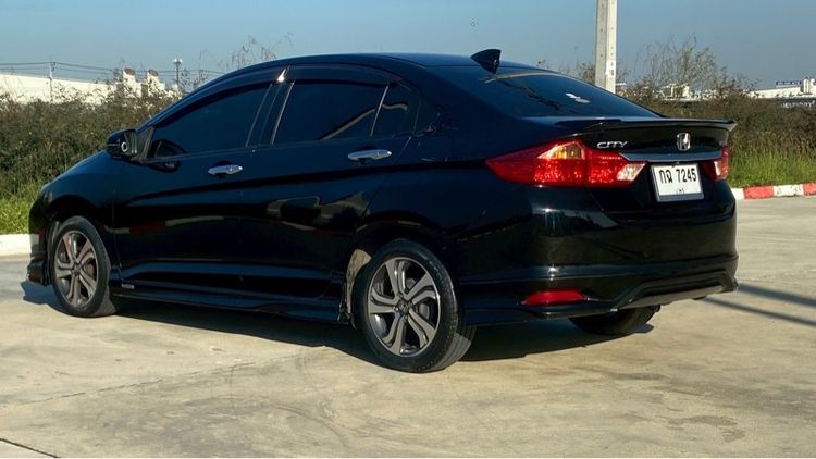 Honda City 2016 1.5 Sv i-VTEC Sedan เบนซิน ไม่ติดแก๊ส เกียร์อัตโนมัติ ดำ รูปที่ 4