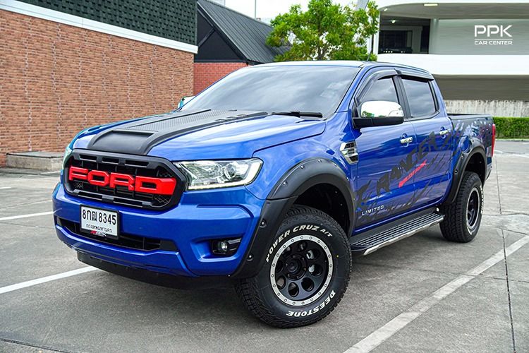รถ Ford Ranger 2.0 Hi-Rider Limited สี น้ำเงิน