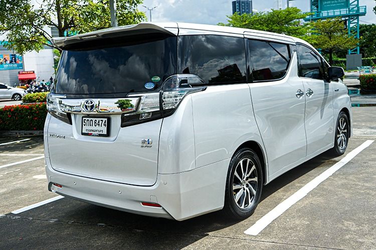 Toyota Vellfire 2016 2.5 Utility-car ไฮบริด ไม่ติดแก๊ส เกียร์อัตโนมัติ เทา รูปที่ 4