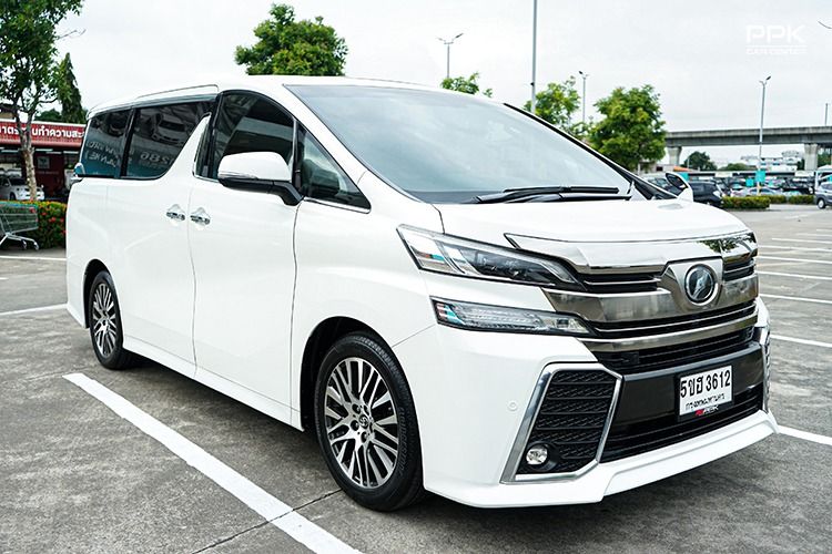 Toyota Vellfire 2015 2.5 Z G Edition Van เบนซิน ไม่ติดแก๊ส เกียร์อัตโนมัติ ขาว รูปที่ 3