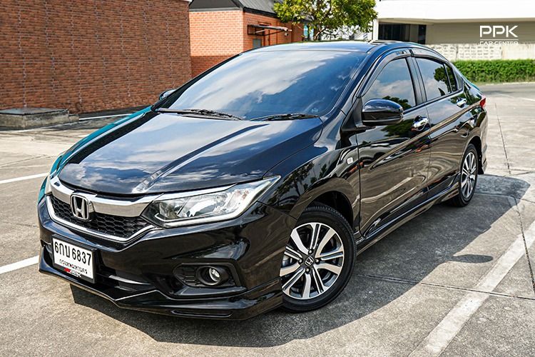 รถ Honda City 1.5 V Plus i-VTEC สี ดำ