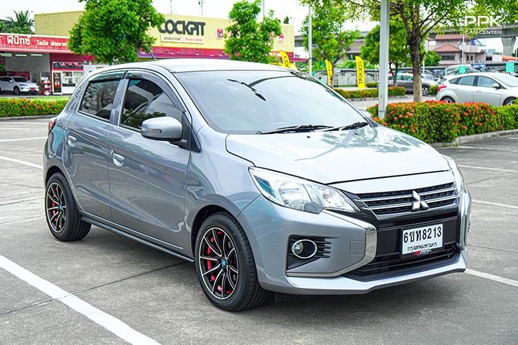Mitsubishi Mirage 2020 1.2 GLX Sedan เบนซิน ไม่ติดแก๊ส เกียร์อัตโนมัติ เทา รูปที่ 3