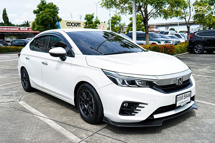 Honda City 2022 1.0 SV Sedan เบนซิน ไม่ติดแก๊ส เกียร์อัตโนมัติ ขาว รูปที่ 3