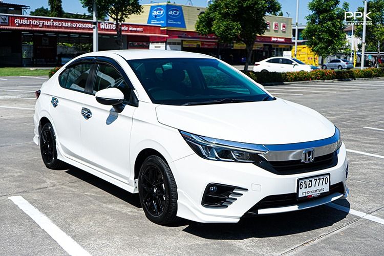 Honda City 2023 1.0 SV Sedan เบนซิน ไม่ติดแก๊ส เกียร์อัตโนมัติ ขาว รูปที่ 3