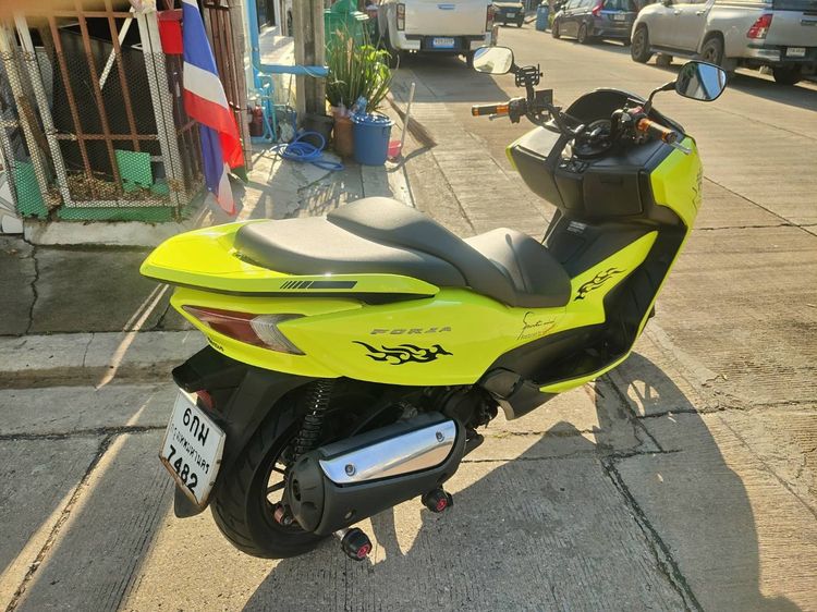 🛵ยังไงก็ขาย FORZA300 ปี 60 เครื่องดี สีสวย สตาร์ทมือ เล่มชุดโอนครบ+เปลี่ยนถ่ายน้ำมันเครื่องฟรี ส่งฟรี30 ก.ม รูปที่ 7