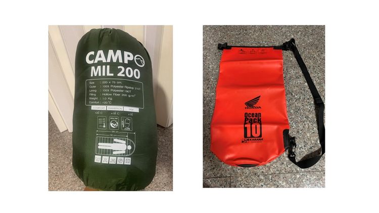 📌📌 💯 ขายถุงนอน+ถุงกันน้ำ อเนกประสงค์ ของแท้ใหม่