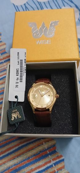 ทอง สแตนเลส นาฬิกา WISE รุ่นที่ระลึกครองราชย์ 70 ปี รัชกาลที่ 9 