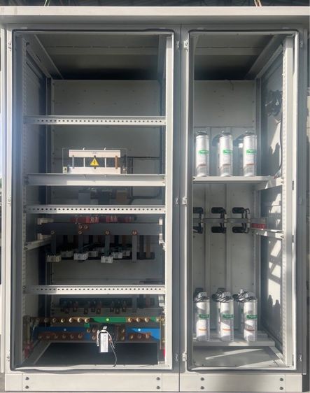 ขายตู้ Mdb Outdoor Main air circuit breaker Schneider 1250A MVS12N breaker ย่อย Schneider พร้อม Capbank 6x40kvar Pipat  Mobile 098-2641749 รูปที่ 3